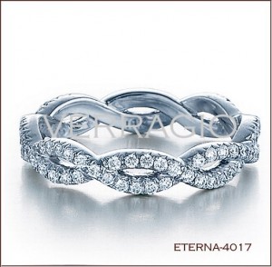Eterna-4017 diamond wedding ring from Verragio Eterna-4017 diamond wedding ring from Verragio