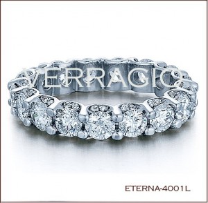 Eterna-4001L-Diamond-Wedding-Ring Diamond Eternity Ring from Verragio