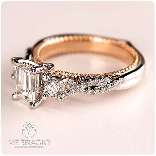 emerald cut diamond ring